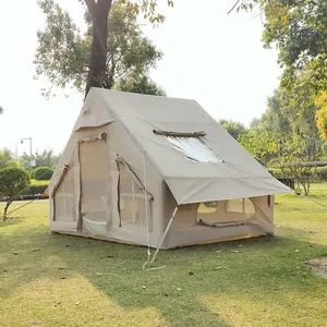 Açık kamp katlanabilir taşınabilir yağmur geçirmez ve sıcak piknik şişme çadır