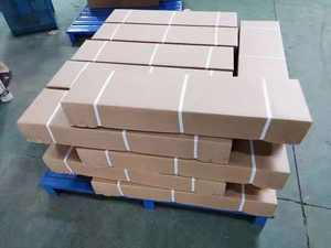 Supporto <span class=keywords><strong>TV</strong></span> a Treppiede in <span class=keywords><strong>Legno</strong></span> per Schermi da 32-70 Pollici - Supporto da Pavimento Girevole Regolabile in Altezza in Alluminio e <span class=keywords><strong>Legno</strong></span> - Product Image 6