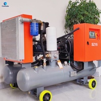 Compresseur d'air mobile à vis VFD Coolcube CCszdy75 55kW 75HP 8bar 116psi 10.5m³/min 371cfm Moteur à aimant permanent VSD