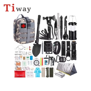 आउटडोर साहसिक शिविर शिविर जीवित रहने के उपकरण शिविर स्थापित जंगल जीवित रहने वाली आपातकालीन किट - Product Image 1