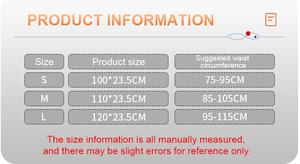 Ceinture de soutien lombaire de compression respirante en nylon réglable de nouvelle conception pour le travail au bureau - Product Image 6