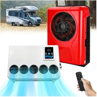 Nouveau climatiseur mobile 12V 24V à réfrigérant R-134A pour camion, camping-car, stationnement, avec ventilateur et compresseur pour climatisation automobile