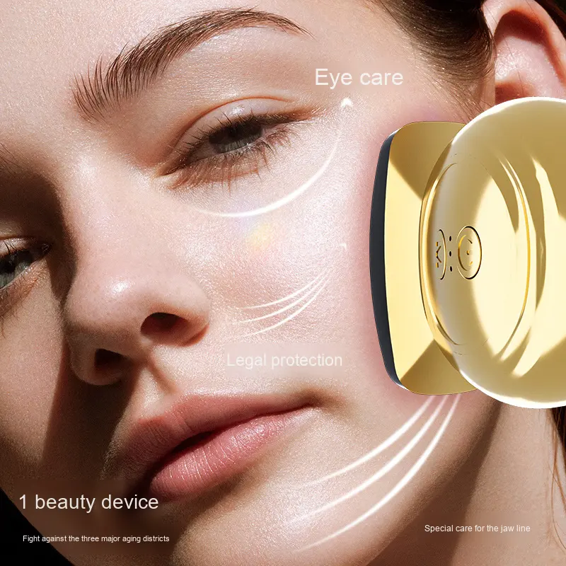 Premium Microcurrent "Beauty Gun" Face & Neck Massager | Smart Collagen Lifting & Whitening Device | ABS Handheld Home Beauty Tool – orangles Kuwai