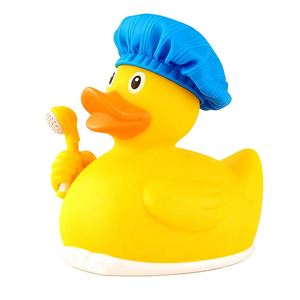 Juguete Promocional Personalizado de PVC, Patito de Goma Amarillo Cantante, Juguetes de Baño Impresos al por Mayor para Niños Pequeños - Product Image 2