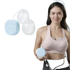 NCVI Nova bomba de leite materno elétrica recarregável com as mãos livres de silicone