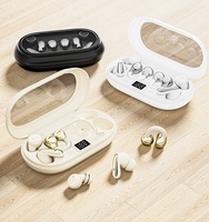 Écouteurs sans fil 3-en-1 pour le sommeil, intra-auriculaires, basses puissantes, à clipser pour la course, autonomie ultra-longue, trois écouteurs