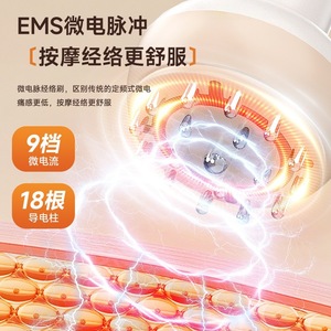 Cepillo Eléctrico Meridian AUX con 18 Electrodos, Herramienta de Terapia Abdominal con Masaje EMS para Alivio de Meridianos en Todo el Cuerpo - Product Image 1