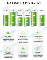 BMS 24S Smart Relay 2A Active BMS dengan RS485 8-25S Maks 1000A 16S 17S 18S 20S LiFePO4 Li-ion LTO 200A 300A 500A Baterai BMS
