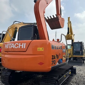 Mini-excavatrice hydraulique Hitachi ZX70 d'occasion, 7 tonnes, avec moteur, boîte de vitesses, PLC, roulements, moteur et pompe d'origine Hitachi - Product Image 1