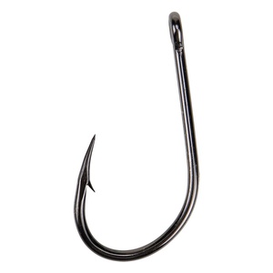 Gancio per giga per pistola lunga Mustad 10829 acciaio ad alto tenore di carbonio in ferro da pesca in mare piastra per bocca storta per aringa argento carpa Bighead - Product Image 4