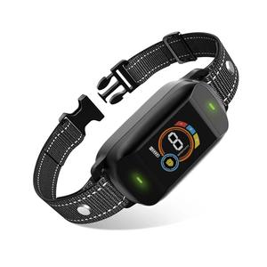 Anti Blaffende Schokkraag Usb Elektrische Hondentraining Geen Schorskraag Oplaadbaar Met Digitale Display Waterdichte Puppy <span class=keywords><strong>Trainer</strong></span> - Product Image 1