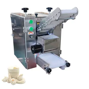 Machine à Rouler la Peau de Boulette Machine d'Emballage Automatique Chapati Pâtes Tortilla Papad Momo Empanada Tortill Samosa Gyoza Wonton Printemps