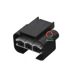 DJ7038F-6.3-21 3 Pin AMP Tyco Đầu Nối Hẹn Giờ Nguồn Điện Tự Động Chống Nước Cho Nữ 1743271-2 Dành Cho Quạt Tản Nhiệt