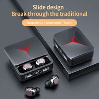 Écouteurs sans fil TWS M90 originaux, écouteurs de jeu, Bluetooth 5.3, écouteurs sportifs avec micro, casque sans fil pour iPhone Xiaomi