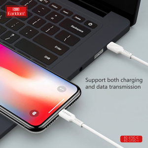 Earldom1m USB C để Loại-C nhanh chóng sạc PD 60W Cáp dữ liệu 3A loại C phí Cáp USB cho iPhone Samsung Cáp - Product Image 5