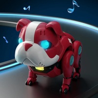 Jouet éducatif pour bébé, chien robot intelligent pour garçons et filles, chien robot dansant et chantant, commande vocale pour enfants, cadeau d'anniversaire