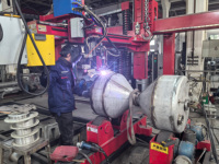 Mélangeur statique déémulsifiant 4 pouces 8 éléments pour mélange huile brute et eau, utilisation en petite machine à fabriquer du savon