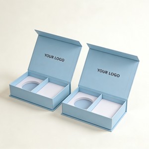 Boîte en papier avec logo imprimé personnalisé, boîte cadeau rigide magnétique à rabat de haute qualité en EVA, boîte d'emballage écologique <span class=keywords><strong>pour</strong></span> appareils dentaires - Product Image 5