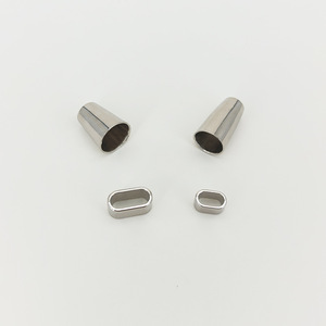 ตัวล็อคเชือกโลหะแบบห่วงกลมปรับได้ สำหรับอุปกรณ์เสริมเชือกรูด - Product Image 1