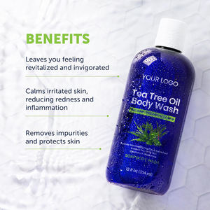 Gel de Ducha Greenlem con Aceite de Árbol de Té y Aroma a Menta, para Piel Seca, con Fragancia Duradera - Product Image 2