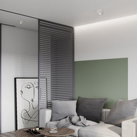 Dim to warm dimmable down light IP44 carré réglable cob downlight led spot monté en surface