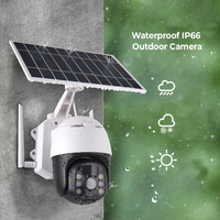 360 panoramik pan-tilt uzaktan kumanda düşük güç GÜNEŞ PANELI kablosuz PTZ kamera açık su geçirmez wifi ptz güneş kamera