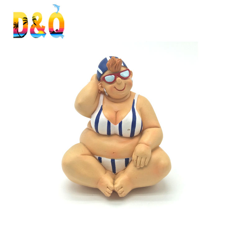 Wholesale Resin Fat Lady Figurines - Custom Designs
