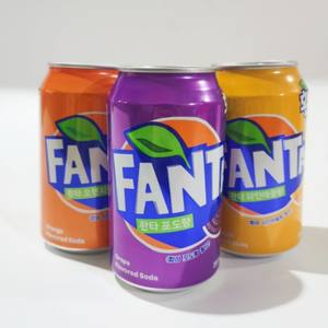 韩国饮料异国风味菠萝味碳酸饮料橙味芬塔355毫升 - Product Image 2