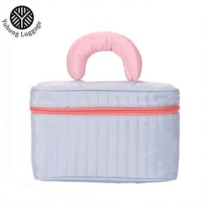 BSCI Factory Soft Canvas <b>Make</b> up Bag Portable Skincare Storage Organizer Travel Cosmetic Bag - Product Image 2