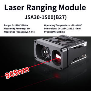 Módulo Sensor de <span class=keywords><strong>Distancia</strong></span> Láser de 1 km con Módulo de Seguridad Láser IEC Clase 1 - Product Image 2