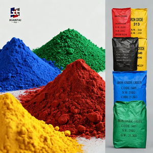 Çimento tuğla seramik için demir oksit pigmenti damgalı beton renklendirici demir oksit kırmızı sarı siyah toz fiyatı - Product Image 4