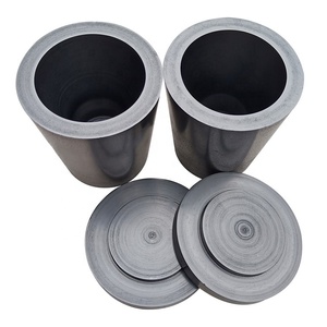 Prix de <span class=keywords><strong>vente</strong></span> d'<span class=keywords><strong>usine</strong></span> Creusets en graphite de fonderie haute densité de qualité A pour fondre <span class=keywords><strong>le</strong></span> nickel coulé avec couvercle - Product Image 1