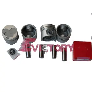 Pour moteur diesel NISSAN TD23 TD23T piston TD23-T avec kit de reconstruction de segment de piston pièces de rechange de moteur de machines