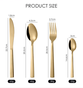 Luxury Creative Crown <strong>Egg</strong> <strong>Shape</strong> Golden Stainless Steel Flatware Set of 24 Plated Case Knife Fork Spoon <strong>Cutlery</strong> Set <strong>Holder</strong> - Product Image 4