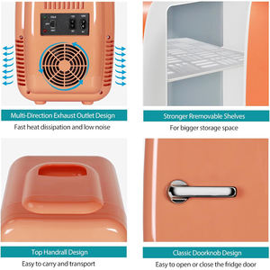 Mini réfrigérateur portable personnalisable de 4 L, mini réfrigérateur de beauté pour le camping, réfrigérateur pour la chambre à coucher - Product Image 2