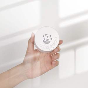 Machine à sons pour le sommeil portable Mskwee, 18 sons naturels avec veilleuse, machine à bruit blanc OEM pour bébé, idéale pour les voyages - Product Image 2