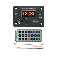 Papan Dekoder MP3 Pemutar Audio Digital Modul Penerima Audio Mobil USB Kartu TF Dengan Layar LED