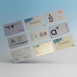 Logotipo personalizado, papel de Arte de 350gsm, tarjetas de agradecimiento, Impresión de lámina dorada, postales, regalo de negocios, tarjetas de deseos de felicitación para promoción - Product Image 1