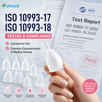 Furuize, fabricant certifié ISO 13485, coupe menstruelle écologique en silicone souple, alternative aux serviettes hygiéniques