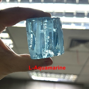 Circonita Cúbica Azul Océano, Piedra Preciosa de Aguamarina sin Cortar al por Mayor, Materia Prima - Product Image 4