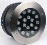 Lámparas LED Subacuáticas DC12V SS304 de Alta Luminosidad 3W 6W 12W 18W RGB DMX512 Control Luces LED Subacuáticas para Piscina