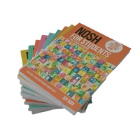 Quantité minimale de commande 50pcs professionnel de haute qualité couleur livre de recettes impression Magazine personnalisé recette livres de cuisine avec marque privée