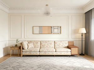 Alfombra Tejida Wilton de Alta Gama, Elegante, de Color Neutro, para Decoración del Hogar - Product Image 3