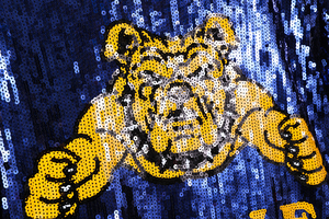 Custom Team Logo Bling <strong>Sequin</strong> T-shirt AGGIE Tassels <strong>Sequin</strong> Jersey Dress Fringed <strong>Top</strong> - Product Image 6