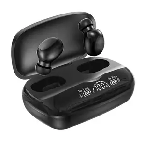 TG03 Earphone & Earbud & Headphone Earphone Gen 2 P 3 Tws Headset Gaming F9 Tahan Air dengan Tampilan Led