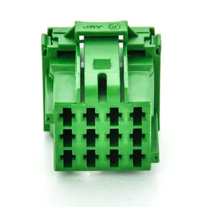 Cnley 12 Pins Vrouwelijke Connector 8-968972-1 Te Ampère Voor Auto Groene Kleur Connector