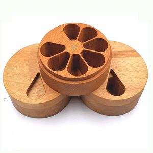Nouvel Organisateur Hebdomadaire de Rangement : Boîte à Pilules en Bois 7 Jours - Product Image 3