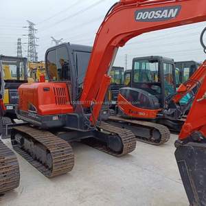 รถขุดดิน DOOSAN DX60 6 ตัน เครื่องจักรก่อสร้างไฮดรอลิกจากเกาหลี มือสอง สภาพดี เครื่องยนต์ประสิทธิภาพสูง ราคาถูก ขาย - Product Image 3