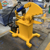 Machine de découpe hydraulique multifonctionnelle AS-60 Alligator Shear pour divers matériaux, coupe de précision, meilleures ventes