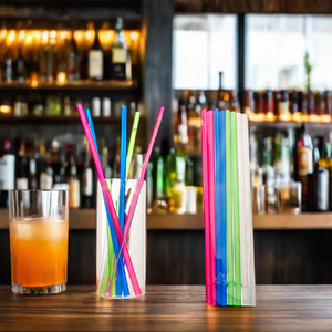 Thiết kế nhựa uống ống hút Set, tái sử dụng 12 inch PP cứng ống hút, thiết kế ống hút cho Mug - Product Image 5